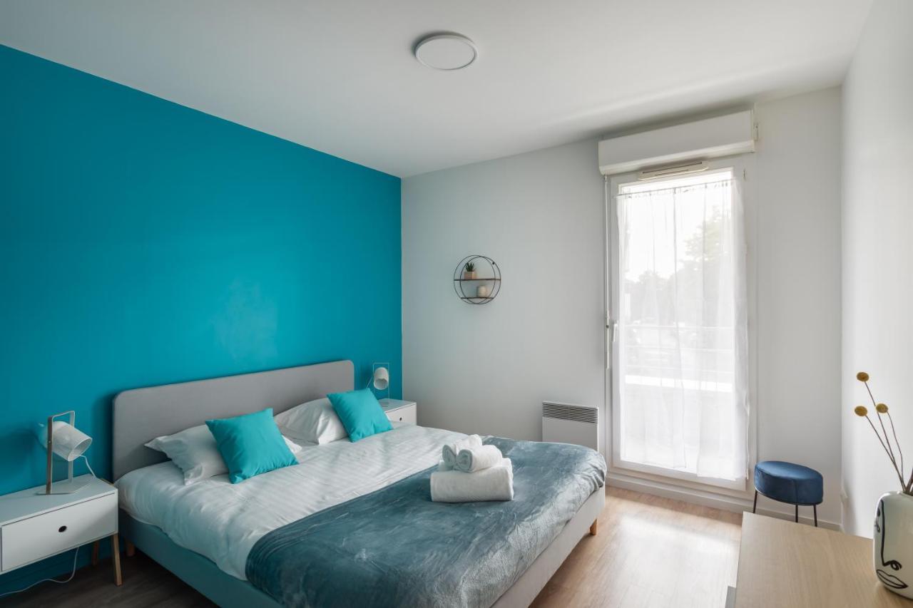Апартаменты Bahibe - Balcon Et Parking Au Calme Proche Gare Ренн Экстерьер фото